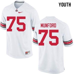 Youth Ohio State Buckeyes #75 Thayer Munford White Nike NCAA College Football Jersey Check Out ZDJ4744AX